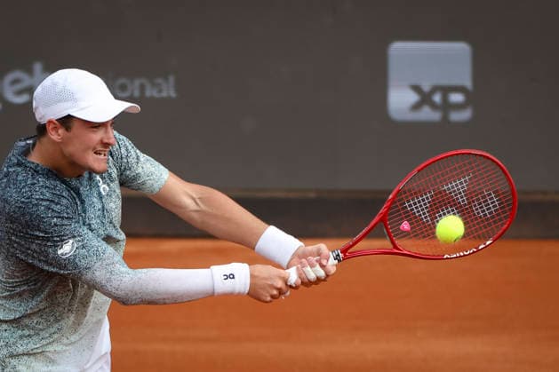 RIO DE JANEIRO (RJ), 22 02 2026- SPORTS TENNIS RIO OPEN - RIO OPEN 2026 ATP, Tennis Herren 500 - Doubles Final, match between Joao FONSECA (BRA) and Marcelo MELO (BRA) vs Constantin FRANTZEN (GER) and Robin HAASE (NED), held at the Jockey Club Brasileiro, Rio de Janeiro, this Sunday (22). (Photo: Renan Areias Photo Premium SPP) (Renan Areias, Renan Areias SPP) Copyright: xRenanxAreias,xRenanxAreiasx xSPPx spp-en-ReArReAr-renan_areias_photo_premium_343869