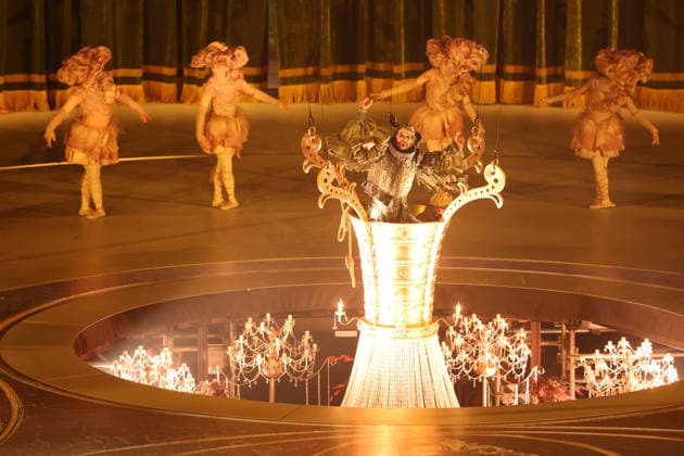 OLYMPICS - Winter Olympic Games, Olympische Spiele, Olympia, OS Milano Cortina 2026 VERONA,ITALY,22.FEB.26 - OLYMPICS - Winter Olympic Games Milano Cortina 2026, closing ceremony. Image shows a show act.  GEPAxpictures xHaraldxSteiner
