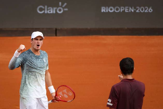 RIO DE JANEIRO (RJ), 22 02 2026- SPORTS TENNIS RIO OPEN - RIO OPEN 2026 ATP, Tennis Herren 500 - Doubles Final, match between Joao FONSECA (BRA) and Marcelo MELO (BRA) vs Constantin FRANTZEN (GER) and Robin HAASE (NED), held at the Jockey Club Brasileiro, Rio de Janeiro, this Sunday (22). (Photo: Renan Areias Photo Premium SPP) (Renan Areias, Renan Areias SPP) Copyright: xRenanxAreias,xRenanxAreiasx xSPPx spp-en-ReArReAr-renan_areias_photo_premium_343867