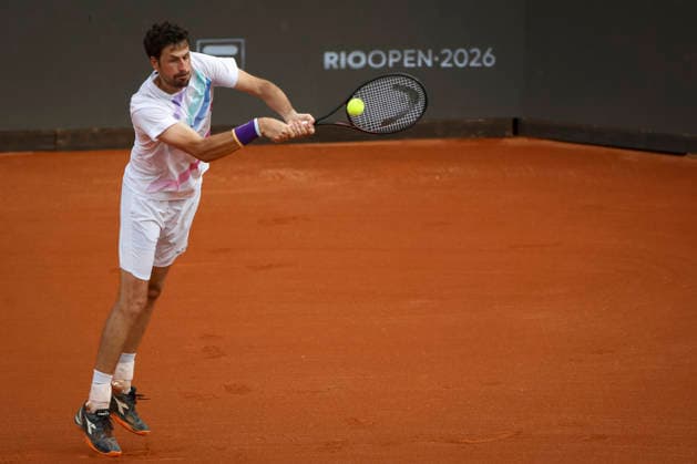 RIO DE JANEIRO (RJ), 22 02 2026- SPORTS TENNIS RIO OPEN - RIO OPEN 2026 ATP, Tennis Herren 500 - Doubles Final, match between Joao FONSECA (BRA) and Marcelo MELO (BRA) vs Constantin FRANTZEN (GER) and Robin HAASE (NED), held at the Jockey Club Brasileiro, Rio de Janeiro, this Sunday (22). (Photo: Renan Areias Photo Premium SPP) (Renan Areias, Renan Areias SPP) Copyright: xRenanxAreias,xRenanxAreiasx xSPPx spp-en-ReArReAr-renan_areias_photo_premium_343877