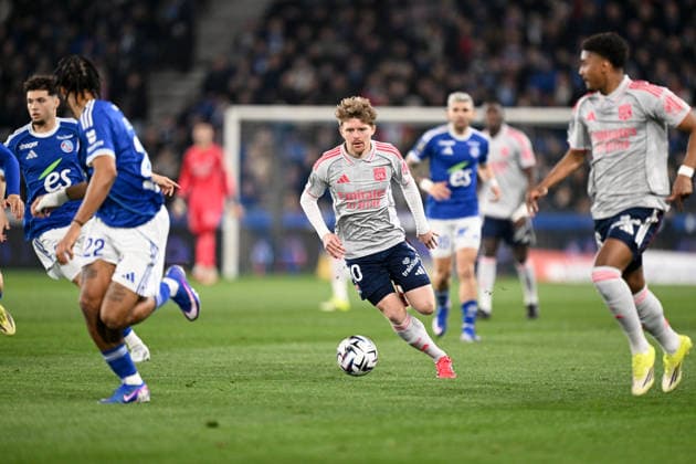 RC Strasbourg Alsace v Olympique Lyonnais - Ligue 1 McDonald s 10 Pavel SULC (ol) during the Ligue 1 McDonald s match between Strasbourg and Lyon at Stade de la Meinau on February 22, 2026 in Strasbourg, France. Strasbourg France  Copyright: xFEPx 776348297