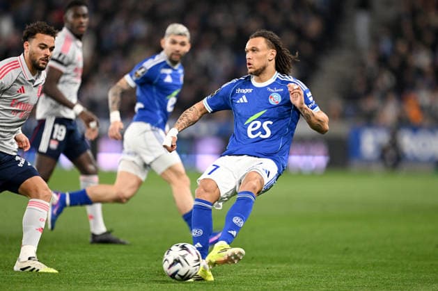 Football, France, Racing Strasbourg - Olympique Lyon
