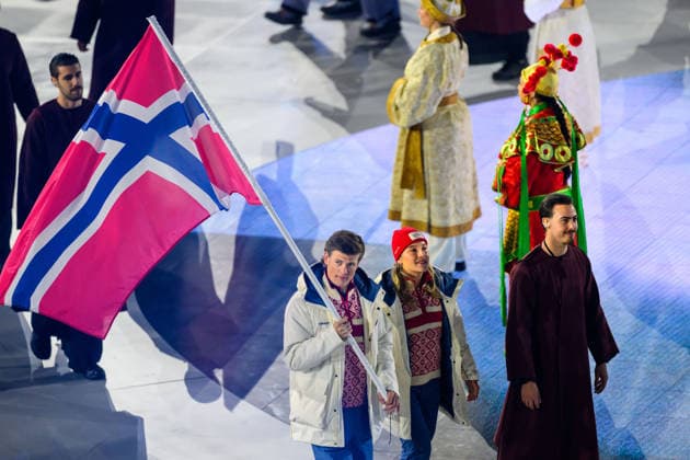 260222 Flag bearer Johannes Hosflot Klaebo and Aurora Grinden Lovas of Norway during the Closing Ceremony of the 2026 Winter Olympics on February 22, 2026 in Verona. Photo: Emma Wallskog BILDBYRAN kod EW MB1342 Olympic Games, Olympische Spiele, Olympia, OS olympics winter olympics os ol olympiska spel vinter-os olympiske leker milano cortina 2026 milan cortina 2026 milano cortina 2026 olympic games milano cortina 2026 winter olympic games milano cortina-os milano cortina-ol vinter-ol 16 bbeng avslutningsceremoni closing ceremony Norway norge *** 260222 Flag bearer Johannes Hosflot Klaebo and Aurora Grinden Lovas of Norway during the Closing Ceremony of the 2026 Winter Olympics on February 22, 2026 in Verona Photo Emma Wallskog BILDBYRAN kod EW MB1342 olympic games olympics winter olympics os ol olympiska spel vinter os olympiske leker milano cortina 2026 milan cortina 2026 milano cortina 2026 olympic games milano cortina 2026 winter olympic games milano cortina os milano cortina ol vinter ol 16 bbeng avslutningsceremoni closing ceremony Norway norge  Copyright: EMMAxWALLSKOG BB260222EW024