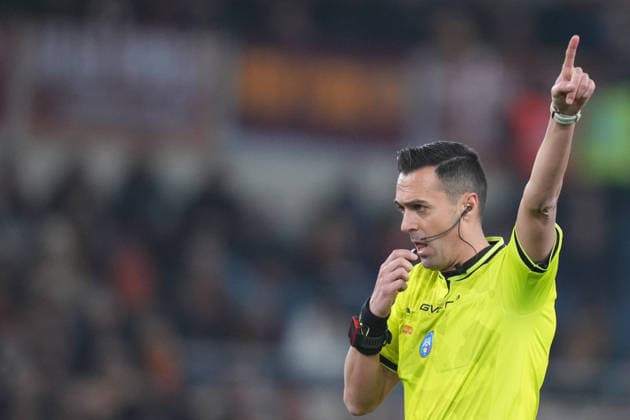 Marco di bello during the Serie A EniLive soccer match between Roma and Cremonese at the Rome s Olympic stadium, Italy - Sunday February 22, 2026 - Soccer ( Photo by Alfredo Falcone LaPresse )  Copyright: xAlfredoxFalcone LaPressex