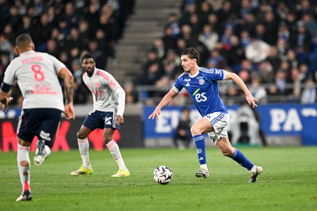 RC Strasbourg Alsace v Olympique Lyonnais - Ligue 1 McDonald s 09 Joaquin PANICHELLI (rcsa) during the Ligue 1 McDonald s match between Strasbourg and Lyon at Stade de la Meinau on February 22, 2026 in Strasbourg, France. Strasbourg France  Copyright: xFEPx 776348297
