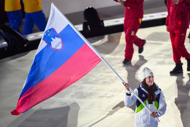 260222 Flag bearer Lila Grace of Slovenia during the Closing Ceremony of the 2026 Winter Olympics on February 22, 2026 in Verona. Photo: Emma Wallskog BILDBYRAN kod EW MB1342 Olympic Games, Olympische Spiele, Olympia, OS olympics winter olympics os ol olympiska spel vinter-os olympiske leker milano cortina 2026 milan cortina 2026 milano cortina 2026 olympic games milano cortina 2026 winter olympic games milano cortina-os milano cortina-ol vinter-ol 16 bbeng avslutningsceremoni closing ceremony *** 260222 Flag bearer Lila Grace of Slovenia during the Closing Ceremony of the 2026 Winter Olympics on February 22, 2026 in Verona Photo Emma Wallskog BILDBYRAN code EW MB1342 olympic games olympics winter olympics os ol olympiska spel vinter os olympiske leker milano cortina 2026 milan cortina 2026 milano cortina 2026 olympic games milano cortina 2026 winter olympic games milano cortina os milano cortina ol winter ol 16 bbeng avslutningsceremoni closing ceremony  Copyright: EMMAxWALLSKOG BB260222EW033