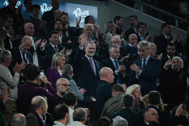 The King presides over the final of the Copa de S M el Rey basketball tournament in Valencia The Minister of Education, Vocational Training and Sports, Milagros Tolón c i , and King Felipe VI c d , during the final of the Copa de S M el Rey basketball tournament, at the Roig Arena, on February 22, 2026, in Valencia, Valencian Community Spain The final will be played by Real Madrid and Baskonia after winning in the semifinals against Valencia Basket and Barça, respectively The Copa del Rey 2026 will be their first direct cup final in the current format in other editions they have crossed paths mostly in the quarterfinals or semifinals, but not in the decisive match 22 FEBRUARY 2026 KING ACB FINAL COPA DEL REY BASKETBALL 2026 VALENCIA ROIG ARENA Valencia Comunidad Valenciana Valencia Comunidad Valenciana Spain Copyright: xJorgexGilx 7314325