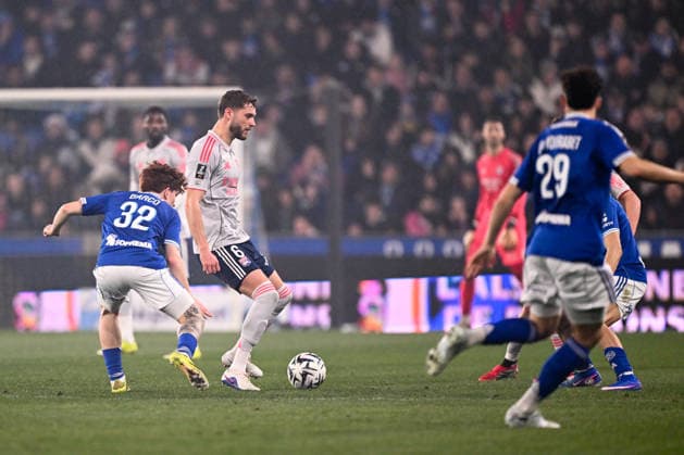 RC Strasbourg Alsace v Olympique Lyonnais - Ligue 1 McDonald s 06 Tanner TESSMANN (ol) during the Ligue 1 McDonald s match between Strasbourg and Lyon at Stade de la Meinau on February 22, 2026 in Strasbourg, France. Strasbourg France  Copyright: xFEPx 776348297
