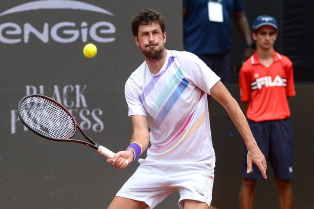 rio open, etapa do ATP, Tennis Herren world tour 500 Rio de Janeiro (RJ), 22 02 2026 - Rio Open ATP 500 RJ - Robin Haase (NLD) during the Rio Open, an ATP World Tour 500 event, taking place at the Jockey Club Brasileiro in Gavea, South Zone of Rio de Janeiro, this Sunday, February 22, 2026. (Foto: Clever Felix Thenews2 imago images) SPO  Copyright: xCleverxFelixx