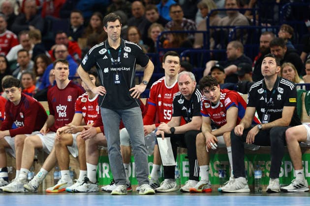Torsten Jansen Coach, Handball Sport Verein Hamburg Handball I Men I Bundesliga Daikin HBL I Season 2025 2026 I 22 Matchday I Handball Sport Verein Hamburg MT Melsungen I 22 02 2026 I Barclays Arena