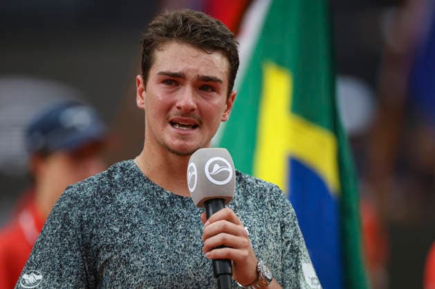 RIO DE JANEIRO (RJ), 22 02 2026- SPORTS TENNIS RIO OPEN - RIO OPEN 2026 ATP, Tennis Herren 500 - Doubles Final, match between Joao FONSECA (BRA) and Marcelo MELO (BRA) champions of Doubles Rio Open 2026, held at the Jockey Club Brasileiro, Rio de Janeiro, this Sunday (22). (Photo: Renan Areias Photo Premium SPP) (Renan Areias, Renan Areias SPP) Copyright: xRenanxAreias,xRenanxAreiasx xSPPx spp-en-ReArReAr-renan_areias_photo_premium_343892