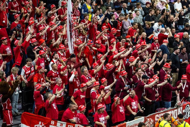 GER, BMW Top Four, Basketball BBL Pokal, Final, BMA365 Bamberg Baskets ALBA Berlin 22 02 2026, SAP Garden, Munich, GER, BMW Top Four, Basketball BBL Pokal, Final, BMA365 Bamberg Baskets ALBA Berlin Photo Alexander Trienitz Munich SAP Garden Bayern Germany