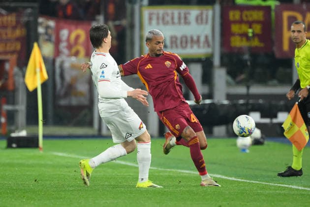 CALCIO - Serie A - AS Roma vs US Cremonese Romaâ??s Wesley during the Italian Football Championship League A Enilive 2025 2026 match between AS Roma vs US Cremonese at the Olimpic Stadium in Rome on 22 February 2026. Rome Italy  Copyright: xIPAxSport ABACAx