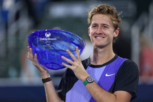 Tennis, ATP tournament in Delray Beach, final