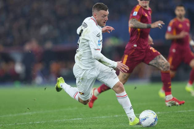 CALCIO - Serie A - AS Roma vs US Cremonese Rome, Italy - February 22, 2026: Jamie Vardy of Cremonese seen in action during the Serie A Enilive 2025-2026 football match between AS Roma vs US Cremonese at Olympic Stadium. Rome Italy  Copyright: xIPAxSport ABACAx
