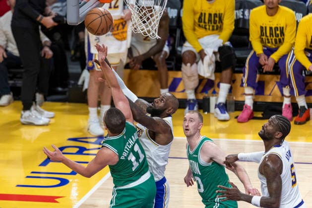 Basketball, NBA, Los Angeles Lakers - Boston Celtics