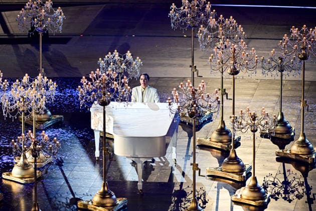 Olympic Closing Ceremony, at the Olympic Winter games, Winterspiele,Spiele, Summer games Milano Cortina 2026, at Verona Arena, on February 22, 2026 in Verona, Italy. Noxthirdxpartyxsales  aflo_320982486