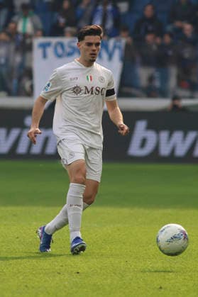 Atalanta BC v SSC Napoli - Serie A Miguel Gutierrez of SSC Napoli plays the ball during the Atalanta BC vs SSC Napoli, 26th Serie A Enilive 2025-26 game at New Balance Arena in Bergamo, Italy, on February 22, 2026. Bergamo Italy  Copyright: xDavidexCasentinix originalFilename:casentini-atalanta260222_npWsy.jpg