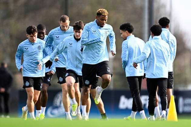 Football, CL, FC Brugge, Training