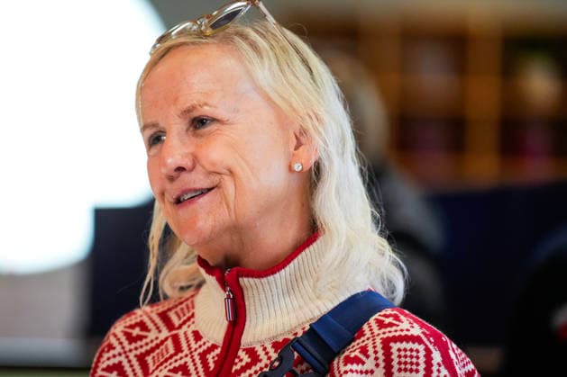 Johannes Hosflot Klaebo lander pa Vaernes. Stjordal 20260223. Tove Moe Dyrhaug pa Vaernes lufthavn, i pavente av Johannes Hosflot Klaebos ankomst etter OL i Italia. Foto: Ole Martin Wold NTB Stjordal Norge EDITORIAL USE ONLY. RESTRICTED USE FOR BETTING COMPANIES Ref:_SPOsKmu71mwI8o.jpg *** Johannes Hosflot Klaebo lands at Vaernes Stjordal 20260223 Tove Moe Dyrhaug at Vaernes Airport, in anticipation of Johannes Hosflot Klaebos arrival after the Olympics in Italy Photo Ole Martin Wold NTB Stjordal Norway EDITORIAL USE ONLY RESTRICTED USE FOR BETTING COMPANIES  Copyright: xOlexMartinxWoldx xNTBx