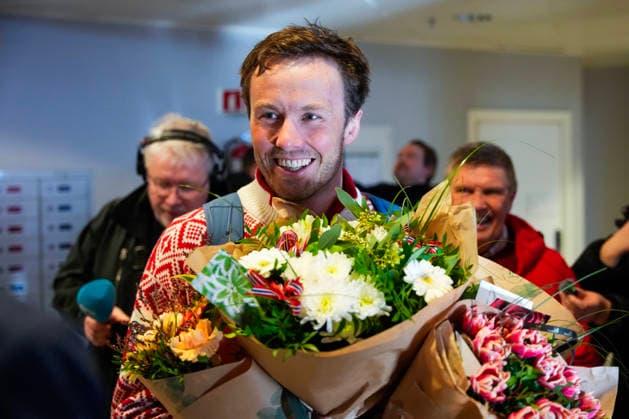 Johannes Hosflot Klaebo lander pa Vaernes lufthavn Stjordal 20260223. Emil Iversen tilbake pa norsk jord etter OL i Italia. Foto: Ole Martin Wold NTB Stjordal Norge EDITORIAL USE ONLY. RESTRICTED USE FOR BETTING COMPANIES Ref:_SPOq1k2IqBTUj8.jpg *** Johannes Hosflot Klaebo lands at Vaernes Airport Stjordal 20260223 Emil Iversen back on Norwegian soil after the Olympics in Italy Photo Ole Martin Wold NTB Stjordal Norway EDITORIAL USE ONLY RESTRICTED USE FOR BETTING COMPANIES  Copyright: xOlexMartinxWoldx xNTBx
