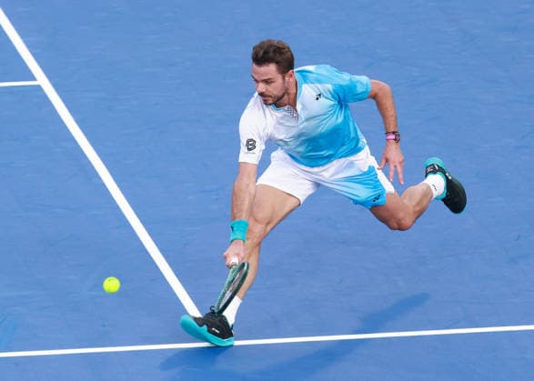 Stan Wawrinka SUI , Dubai Duty Free Tennis Championships, Dubai, U A E Tennis Dubai Tennis Championships 2025 ATP Dubai Duty Free Tennis Stadium Dubai United Arab Emirates 23 February 2026 Copyright: xJuergenxHasenkopfx