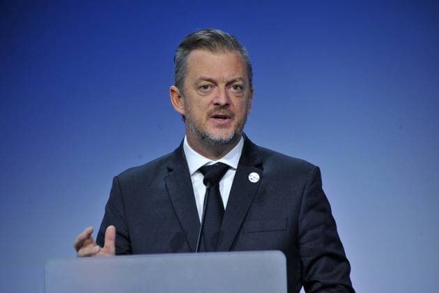 foto Mario Romano IPP Milano 23 02 2026 Evento: -PASSIONE SENZA LIMITI. ALLIANZ ED IL VIAGGIO PARALIMPICO- nella foto Andrew Parsons, President International Paralympic Committee (IPC) Italy Photo Press - World Copyright italy ITALY  Copyright: xR4924_italyphotopressx
