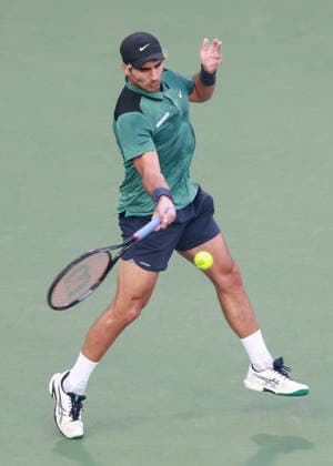 Benjamin Hassan LBN , Dubai Duty Free Tennis Championships, Dubai, U A E Tennis Dubai Tennis Championships 2025 ATP Dubai Duty Free Tennis Stadium Dubai United Arab Emirates 23 February 2026 Copyright: xJuergenxHasenkopfx