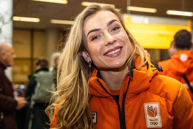 Milano Cortina 2026, arrival of Team Netherlands in Amsterdam