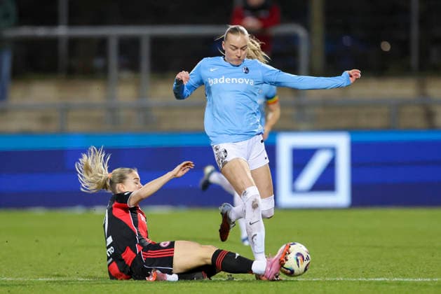 Football, Women, 1. BL, Eintracht Frankfurt - SC Freiburg