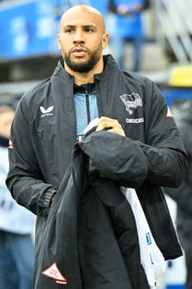 Paderborn, Home Deluxe Arena, 22.02.26, GER, Herren, 2.Bundesliga, Saison 2025-2026, SC Paderborn 07 - Hertha BSC Berlin Bild: John Anthony BROOKS (Hertha BSC) DFL regulations prohibit any use of photographs as image sequences and or quasi-video. NRW Deutschland *** Paderborn, Home Deluxe Arena, 22 02 26, GER, Herren, 2 Bundesliga, Saison 2025 2026, SC Paderborn 07 Hertha BSC Berlin Bild John Anthony BROOKS Hertha BSC DFL regulations prohibit any use of photographs as image sequences and or quasi video NRW Germany