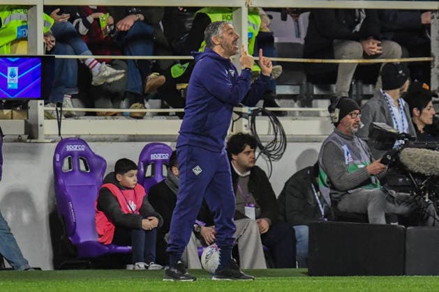 CALCIO - Serie A - ACF Fiorentina vs Pisa SC Head Coach Daniele Cavalletto (Fiorentina) during ACF Fiorentina vs Pisa SC, Italian soccer Serie A match in Florence, Italy, February 23 2026 Florence Italy  Copyright: xIPAxSport ABACAx