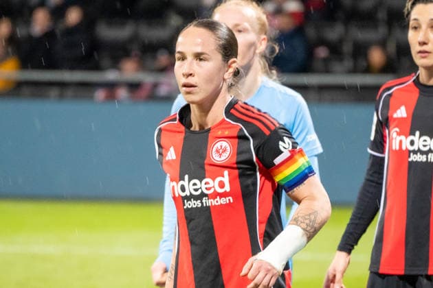 Germany Soccer Google Pixel Women Bundesliga 2025 2026 Eintracht Frankfurt vs SC Freiburg 19 Matchday Am Brentanobad Stadion Frankfurt portrait, portrait, single image Geraldine Reuteler Eintracht Frankfurt,14 Copyright: xOrhanxHabashx
