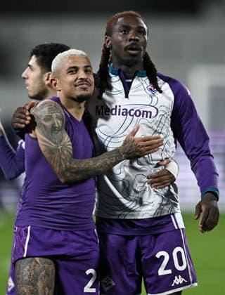 Mp Firenze 23 02 2026 - campionato di calcio serie A Fiorentina-Pisa foto Matteo Papini Image nella foto: Dodo™-Moise Kean 