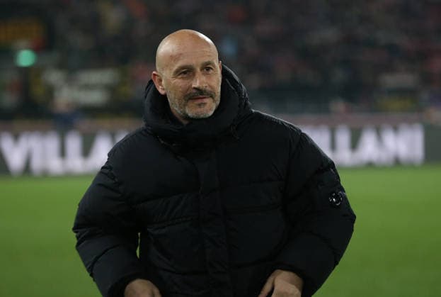 Bologna™s mister Vincenzo Italiano during the Serie A soccer match between Bologna and Udinese at the Renato Dall™Ara Stadium in Bologna -Monday, February 23, 2026. - Soccer .  Copyright: xGiannixSantandrea LaPressex