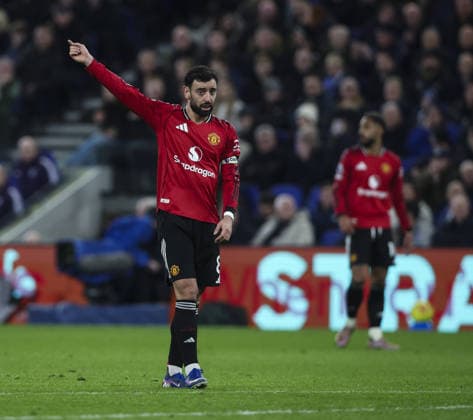 Everton v Manchester Utd, FA Premier League 23.02.26 Everton v Manchester Utd, FA Premier League Bradley Ormesher The Times Bruno Fernandez of Manchester United, ManU  Copyright: xBradleyxOrmesherx NINTCHDBPICT001061641852