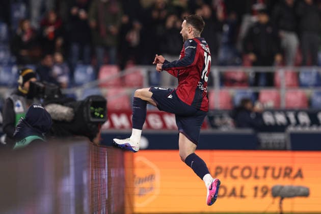 Mf Bologna 23 02 2026 - campionato di calcio serie A Bologna-Udinese foto Michele Finessi Image nella foto: esultanza gol Federico Bernardeschi 