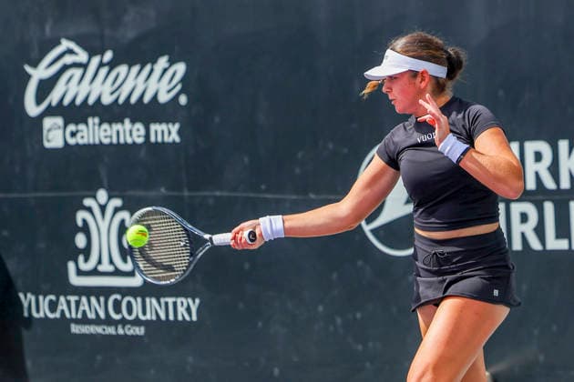 WTA MERIDA OPEN 2026 WTA MERIDA OPEN 2026 M STAKUSIC VS D YASTREMSKA 23022026 MERIDA, YUCATAN, MEXICO Action photo of canadian Marina Stakusic, during day 1 of the WTA Merida Open 2026, held at the Yucatan Country Club of Merida, Yucatan, Mexico Action photo of canadian Marina Stakusic, during day 1 of the WTA Merida Open 2026, held at the Yucatan Country Club of Merida, Yucatan, Mexico PHOTO BY IMAGENSHOP MERIDA YUCATAN MEXICO Copyright: xBarbaraxRamosxVillalobosx