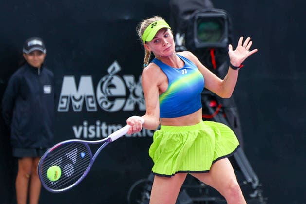 WTA MERIDA OPEN 2026 WTA MERIDA OPEN 2026 M STAKUSIC VS D YASTREMSKA 23022026 MERIDA, YUCATAN, MEXICO Action photo of Dayana Yastremska, during day 1 of the WTA Merida Open 2026, held at the Yucatan Country Club of Merida, Yucatan, Mexico Action photo of Dayana Yastremska, during day 1 of the WTA Merida Open 2026, held at the Yucatan Country Club of Merida, Yucatan, Mexico PHOTO BY IMAGENSHOP AGENCIA FOTOGRAFICA MERIDA YUCATAN MEXICO Copyright: xBarbaraxRamosxVillalobosx