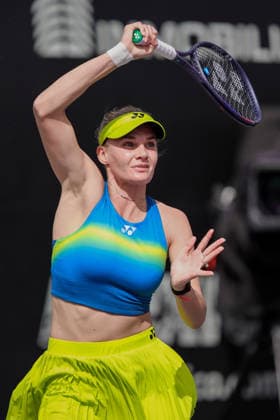 WTA MERIDA OPEN 2026 WTA MERIDA OPEN 2026 M STAKUSIC VS D YASTREMSKA 23022026 MERIDA, YUCATAN, MEXICO Action photo of Dayana Yastremska, during day 1 of the WTA Merida Open 2026, held at the Yucatan Country Club of Merida, Yucatan, Mexico Action photo of Dayana Yastremska, during day 1 of the WTA Merida Open 2026, held at the Yucatan Country Club of Merida, Yucatan, Mexico PHOTO BY IMAGENSHOP AGENCIA FOTOGRAFICA MERIDA YUCATAN MEXICO Copyright: xIMAGENSHOPxAGENCIAxFOTOGRAFICAx