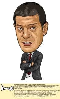 Football, EURO 2012, Caricatures of the European Championship Coaches and Top Players