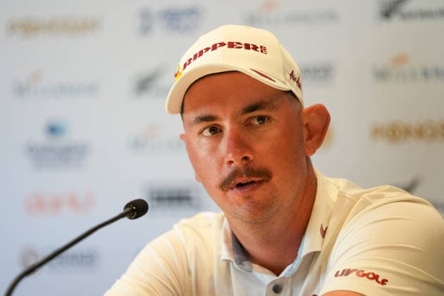 GOLF NEW ZEALAND OPEN, Lucas Herbert speaks at a press conference, PK, Pressekonferenz during the The 105th New Zealand Open at Millbrook Resort, Queenstown, NZ, Tuesday, February 24, 2026, (AAP Image Michael Thomas via Photosport) NO ARCHIVING NO ARCHIVING QUEENSTOWN NEW ZEALAND  Copyright: xMICHAELxTHOMASx 20260224164179770957