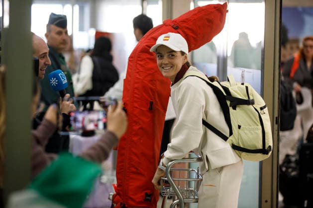 Milano Cortina 2026, arrival of Spanish Olympians