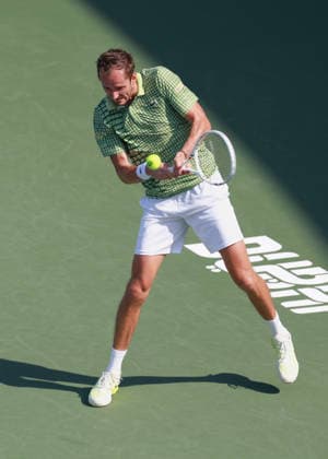 Daniil Medvedev, Dubai Duty Free Tennis Championships, Dubai, U A E Tennis Dubai Tennis Championships 2025 ATP Dubai Duty Free Tennis Stadium Dubai United Arab Emirates 24 February 2026 Copyright: xJuergenxHasenkopfx
