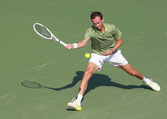Daniil Medvedev, Dubai Duty Free Tennis Championships, Dubai, U A E Tennis Dubai Tennis Championships 2025 ATP Dubai Duty Free Tennis Stadium Dubai United Arab Emirates 24 February 2026 Copyright: xJuergenxHasenkopfx