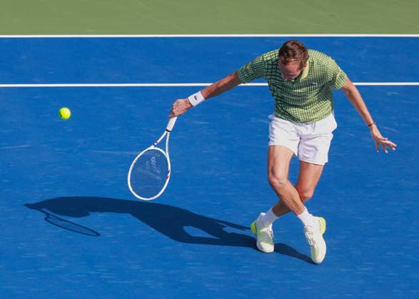 Daniil Medvedev, Dubai Duty Free Tennis Championships, Dubai, U A E Tennis Dubai Tennis Championships 2025 ATP Dubai Duty Free Tennis Stadium Dubai United Arab Emirates 24 February 2026 Copyright: xJuergenxHasenkopfx