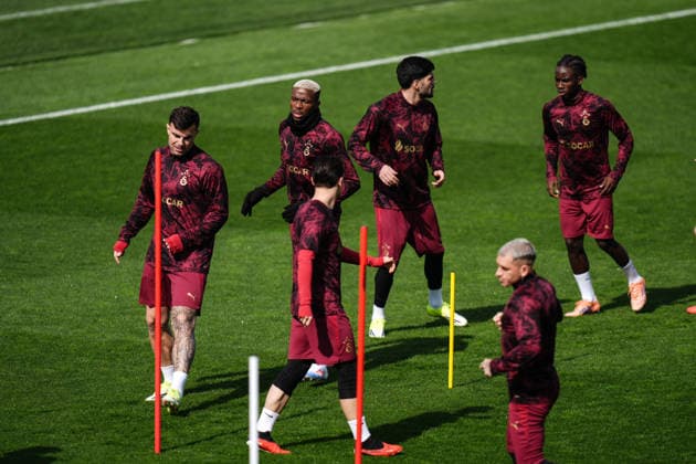 Ahead of the Juventus v Galatasaray - UEFA Champions League ISTANBUL, TURKIYE - FEBRUARY 24: Galatasaray players attend the training session ahead of the UEFA Champions League round of 16 play-off second leg match against Juventus at the Kemerburgaz Metin Oktay Training Facilities in Istanbul, Turkiye on February 24, 2026. Hakan Akgun Anadolu Istanbul Turkey. Editorial use only. Please get in touch for any other usage.  Copyright: x2026xAnadoluxHakanxAkgunx