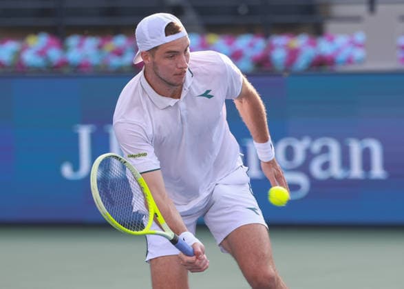 Jan Lennard Struff GER , Dubai Duty Free Tennis Championships, Dubai, U A E Tennis Dubai Tennis Championships 2025 ATP Dubai Duty Free Tennis Stadium Dubai United Arab Emirates 24 February 2026 Copyright: xJuergenxHasenkopfx