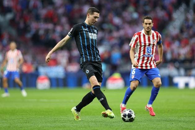 Football, CL, Atletico Madrid - FC Brugge