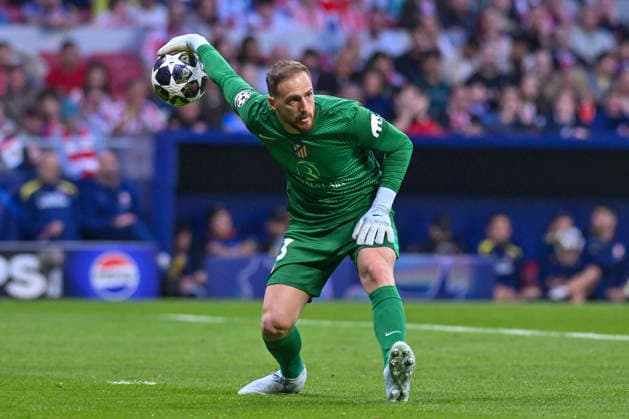February 24, 2026, Madrid, Madrid, Spain: JAN OBLAK of Atletico de Madrid in action during the Champions League match, second leg of the Play-Off between ATLo°TICO DE MADRID and CLUB BRUJAS KV, held on February 24, 2026, at the Riad Air Metropolitano, Madrid, Spain. Madrid Spain - ZUMAc312 20260224_zsp_c312_024 Copyright: xOscarxManuelxSanchezx